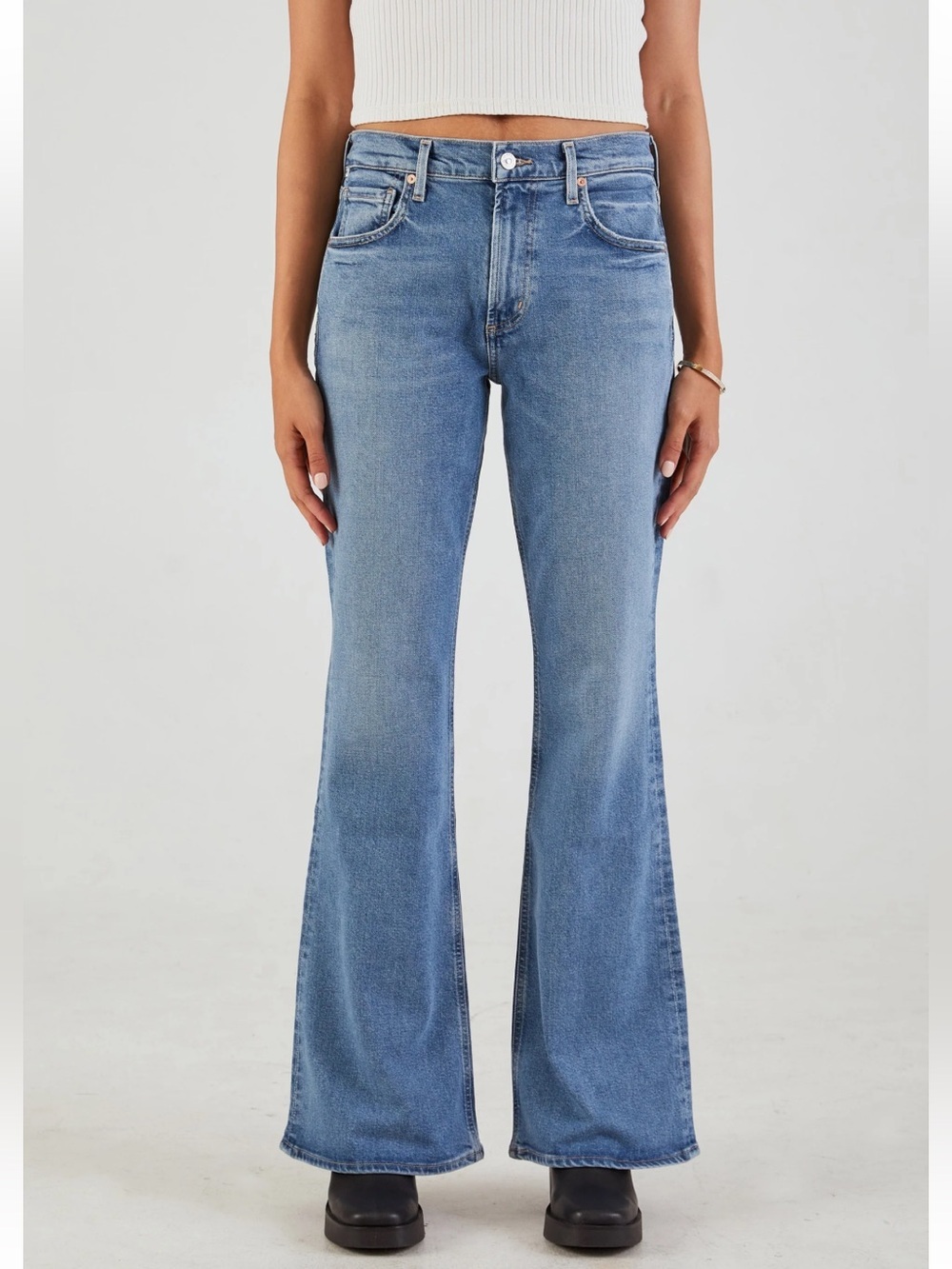 Citizens of Humanity Isola Light Wash Flare Jeans